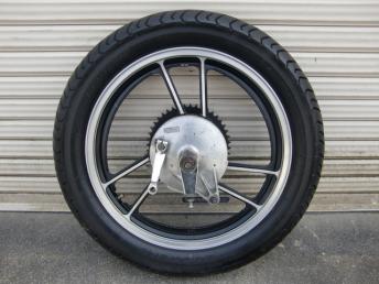 GSX400E ゴキ 当時物 純正 リアホイール 検/GSX250 GS400E GS425