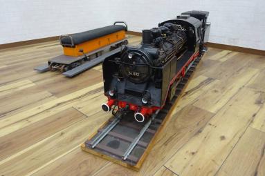 Y03256 値下げ OS 小川精機 ライブスチーム BR24 1/11.3 軌間 5インチ 乗用台車付