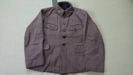 実物日本軍「将校軍衣（更生服？）」陸軍軍服戦後復員