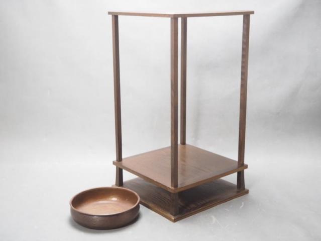 Td 組立式 桑小卓 銅製 平建水 付 検 仙叟好 茶道具 茶懐石 茶事 木工芸 木製 桑木地 棚物 棚 茶棚 飾り棚 卓下 P05 木工 竹工芸 売買されたオークション情報 Yahooの商品情報をアーカイブ公開 オークファン Aucfan Com