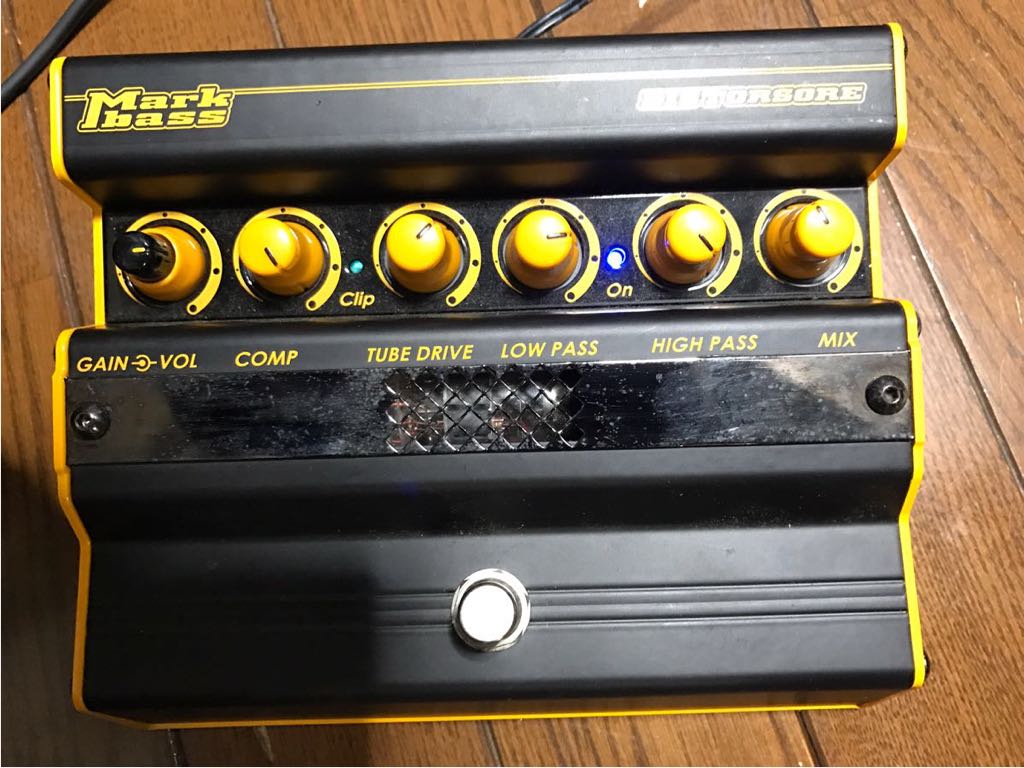 【生産完了 希少】マークベース　DISTORSORE 真空管　歪み　エフェクター Markbass Distorsore マークベース 【公式通販】