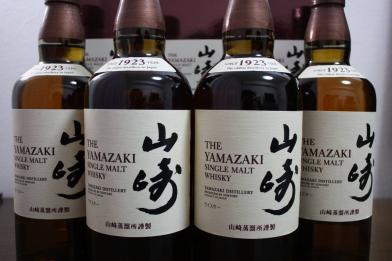 ☆ SUNTORY Whisky ☆ 山崎 1923 4本セット ☆ サントリーウイスキー