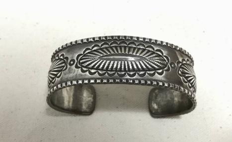 Perry Shorty ペリーショーティー コインシルバー ブレスレット Navajo