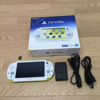 SONY■ソニー■PlayStation VITA■ライムグリーン■PCH-2000■Wi-Fiモデル【JKY04P】