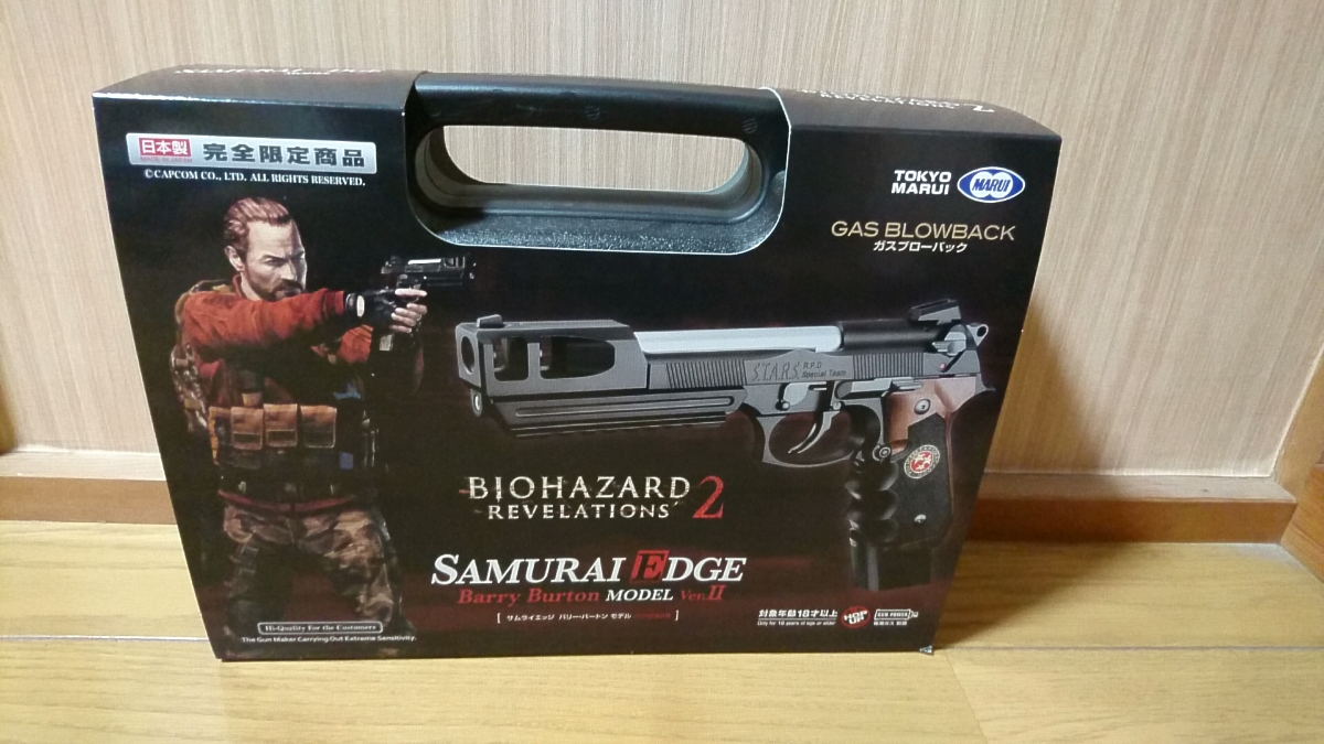 サムライエッジ 東京マルイ バリーバートンモデル 美品完全限定品