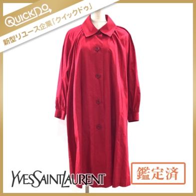 人気定番，品質保証 イヴサンローラン コート ウール M 赤系 レディース アウター(その他)｜売買されたオークション情報、yahooの商品情報をアーカイブ公開 - オークファン 女性用