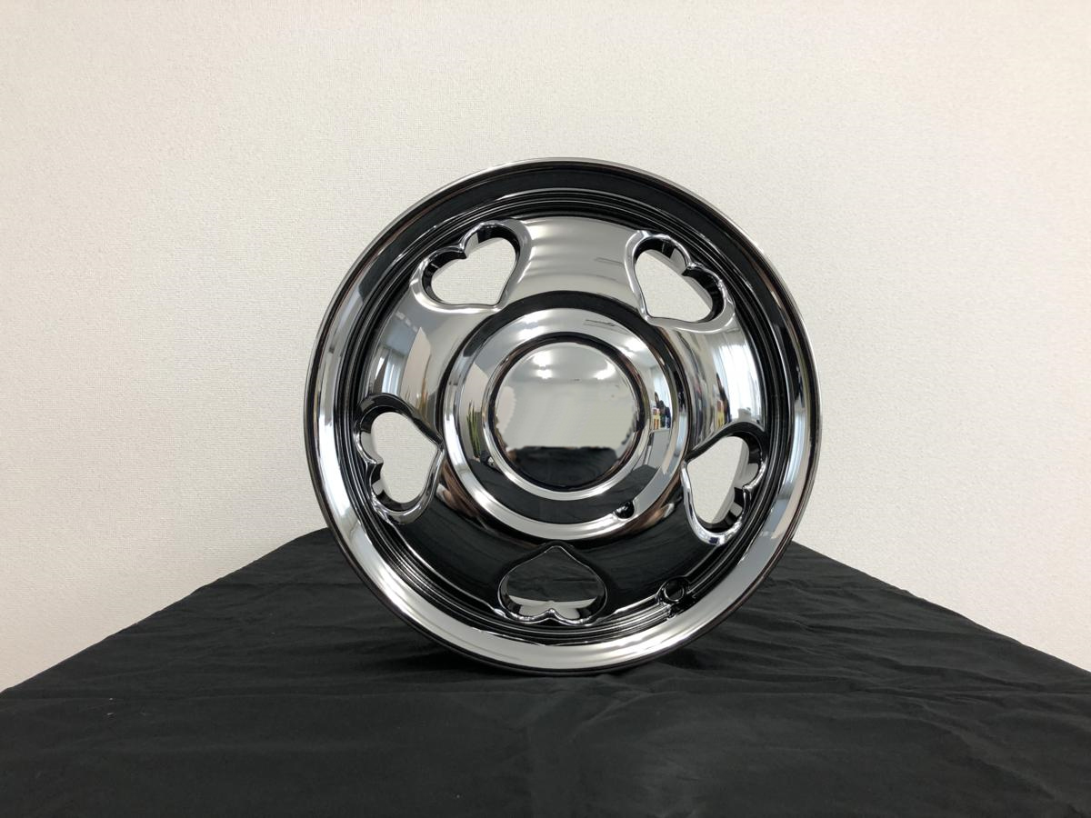 新品 特価 アルミ ホイール 4本セット 13インチ 軽自動車 オープンハート２ スパッタ メッキ タントエグゼ　ミライース　MAX　AZワゴン