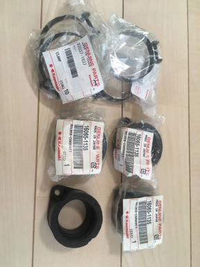 【大得価，爆買い】 カワサキ Z1000J 純正インシュレーター Z1 Z2 Z900 Z1000 MK2 CR FCR(その他)｜売買されたオークション情報、yahooの商品情報をアーカイブ公開 - オークファン カワサキ用