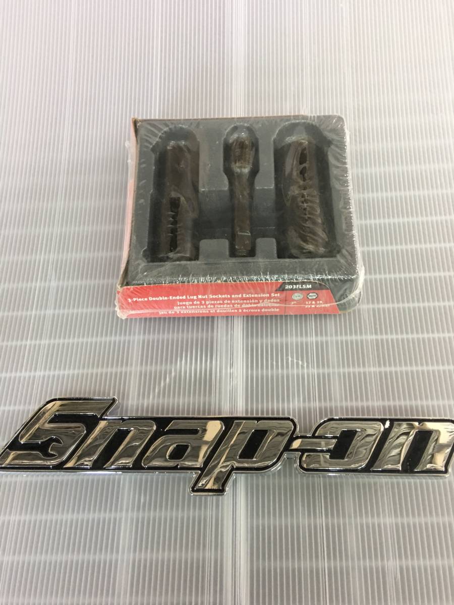 新品】203FLSM Snap-on スナップオン 3/8 リバーシブルソケットセット