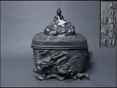 高岡銅器 七福神 [ging-085-gsg] 縁起物 オブジェ・雑貨 ホビー 弁財天 