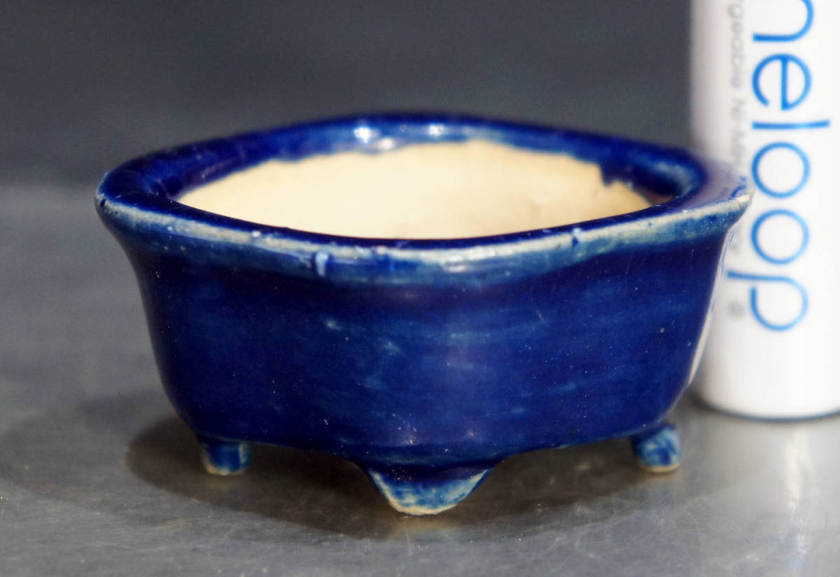 正規品，得価 御蔵山 ミニ盆栽鉢 縦4cm 横5cm 高さ2.4