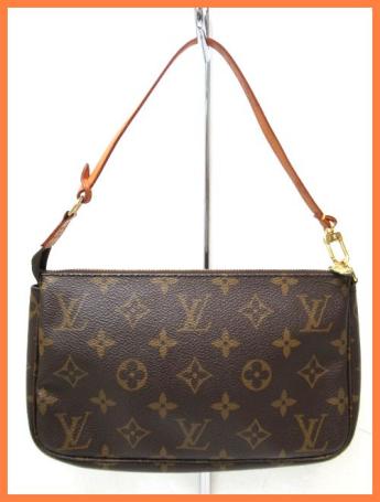 最安値，最新作 80511 LOUIS VUITTON/ルイヴィトン モノグラム ポシェット アクセソワール ブラウン系/ハンドバッグ/M40712(ポシェット)｜売買されたオークション情報、yahooの商品情報をアーカイブ公開 - オークフ かばん、バッグ