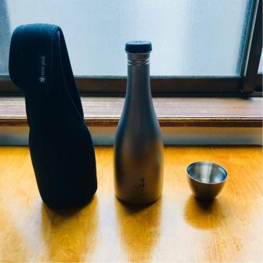 スノーピーク 酒筒 お猪口 ケースセット スノーピーク お猪口 Titanium