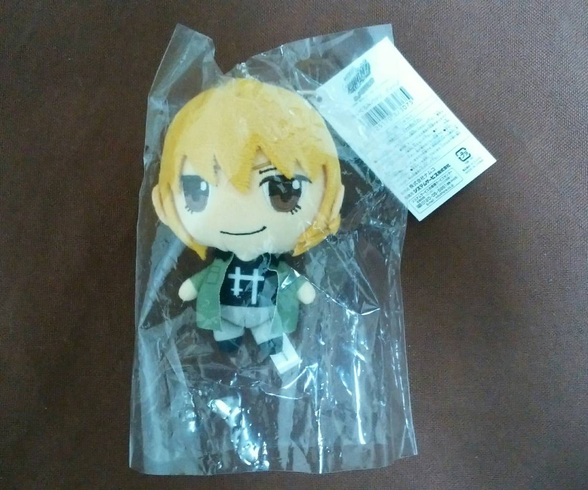 ☆かてきょー　家庭教師ヒットマン REBORN! リボーン　ぬいぐるみバッジ　ディーノ　ナムコ☆