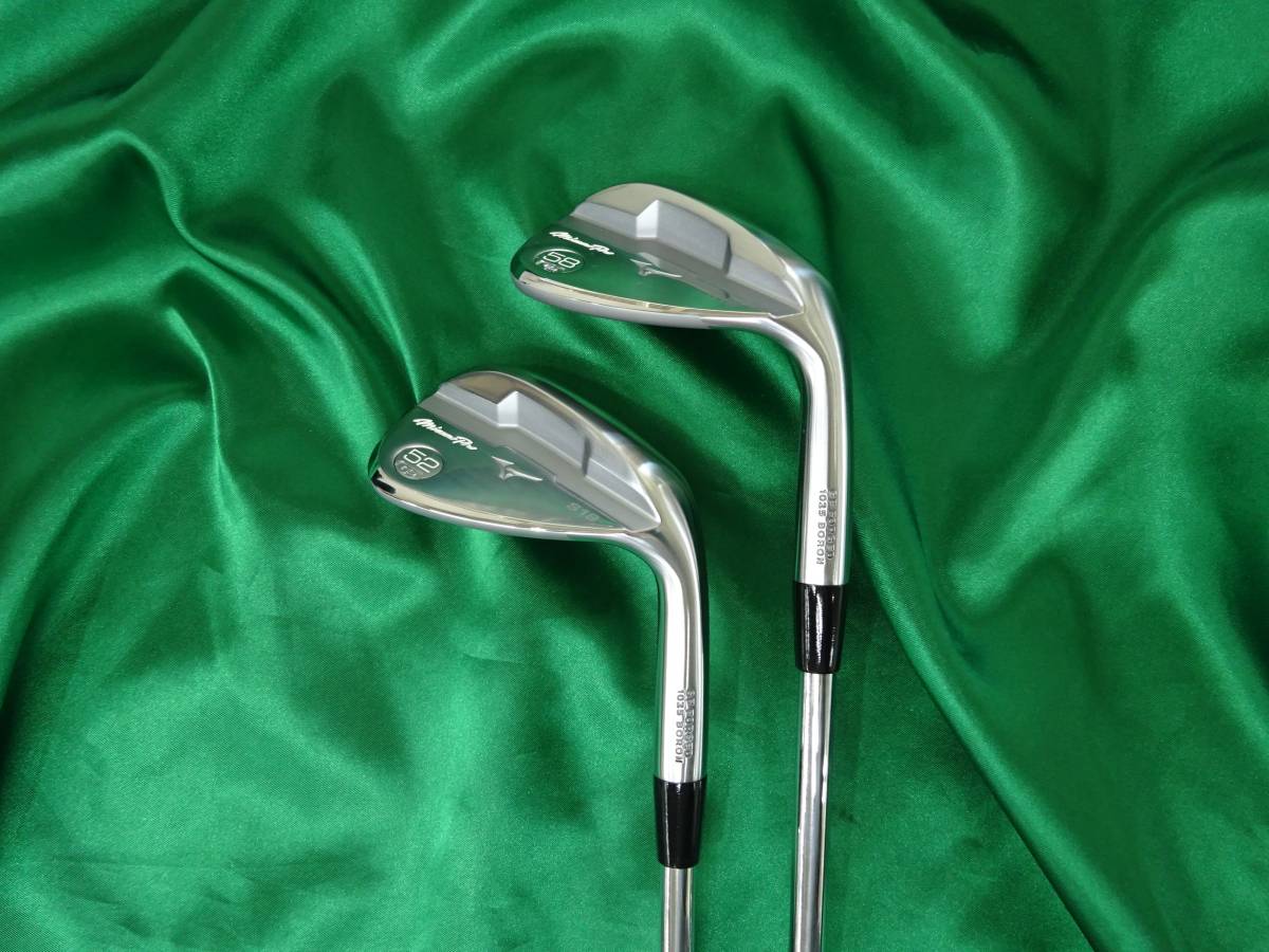 【中古・美品】ミズノ ミズノプロS18 ウェッジ 2本 52度 58度 モーダスウェッジ 125 Mizuno MizunoProS18 Wedge NSPRO MODUS3WEDGE125
