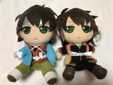 薄桜鬼 ぬいぐるみ Gift 沖田総司 総司 開封品 洋装 和装 セット