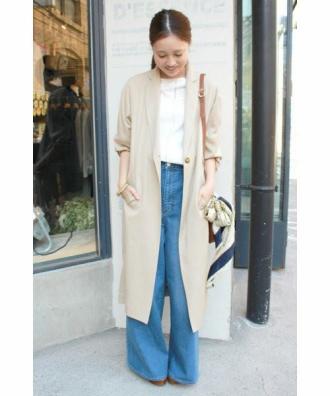 【全国無料，定番人気】 IENA SLOBE 2016SS チェスターマキシコート(コート)｜売買されたオークション情報、yahooの商品情報をアーカイブ公開 - オークファン コート