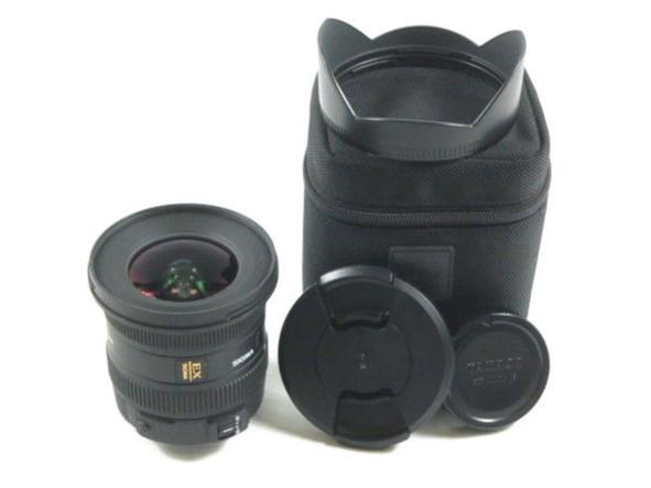 □【美品1円】 SIGMA シグマ 一眼カメラ用 超 広角ズーム レンズ 10