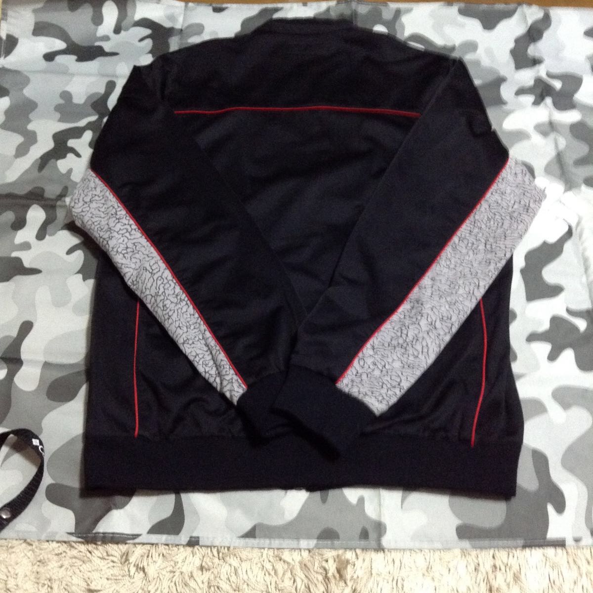 Supreme シュプリーム 初期 セメント柄Track JKT 切り替えジャージ