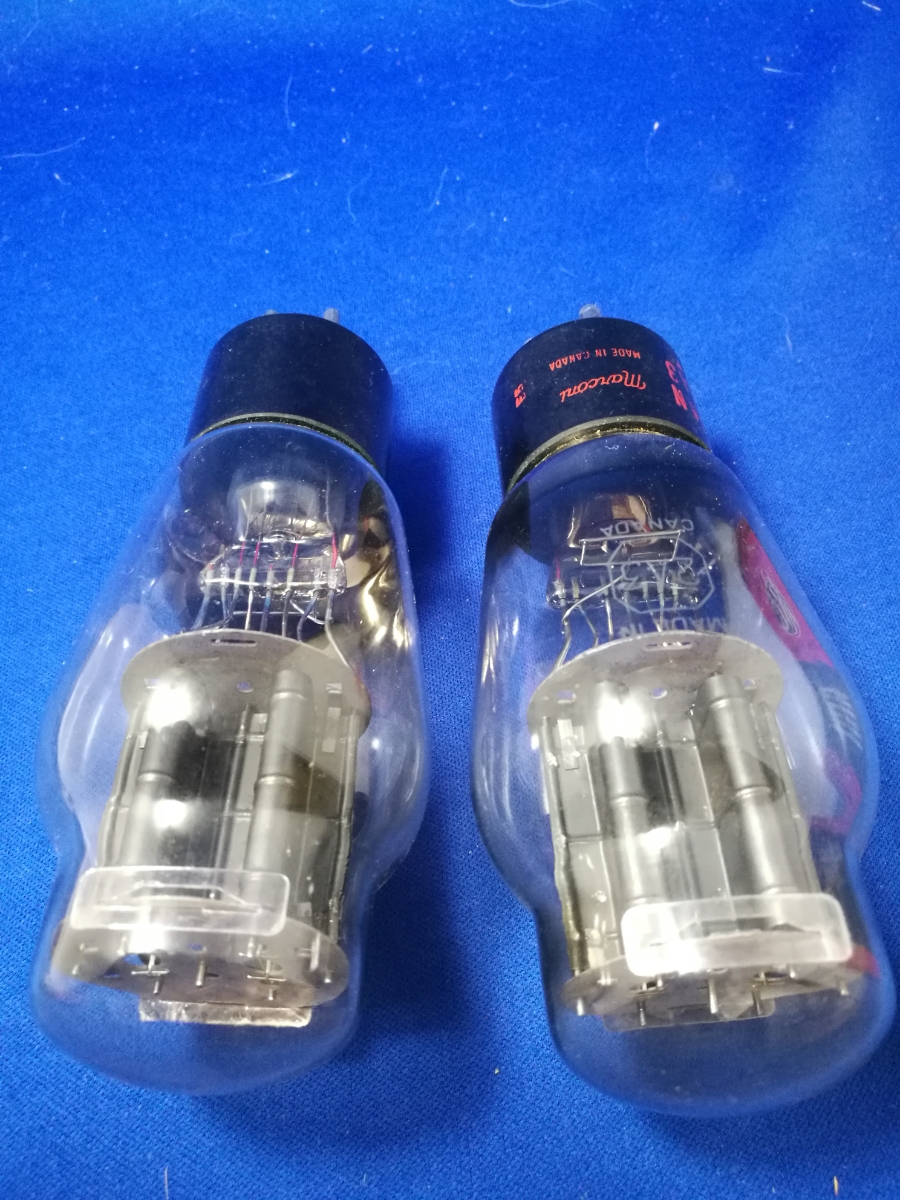 2A3 真空管 - 2本セット／中古・測定値記載あり メルカリ Made 高価