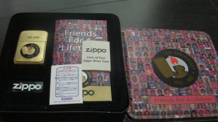 未使用　Zippo ジッポー 70th ANNIVERSARY 1932-2002 ライター 70周年