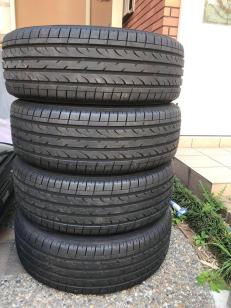 タイヤ ブリジストン デューラー H/P sport 235 60 R18 103V バリ溝 4本セット