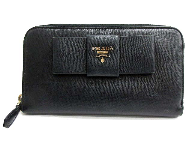 PRADAラウンドファスナー プラダ PRADA 長財布 ラウンドファスナー