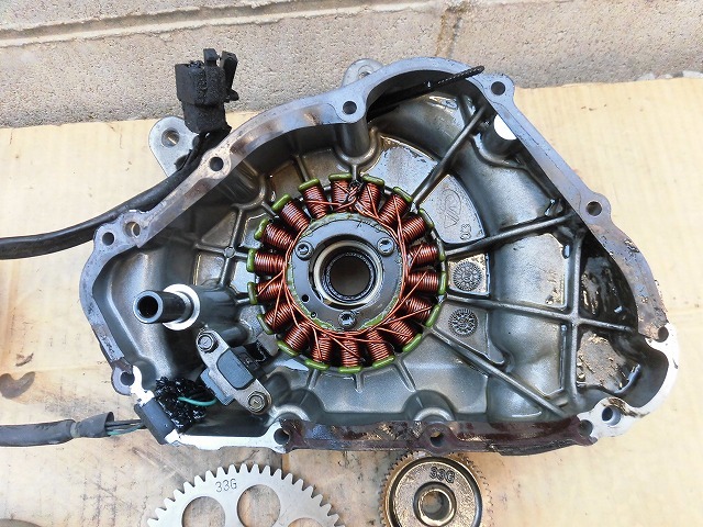 オーダー さーくー様 ご確認用 アドレスV125G LTD CF4EA ジェネレーター・ジェネレーターカバー