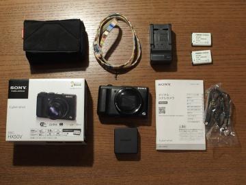 SONY Cyber-shot ブラック DSC-HX50V 中古 難あり オマケつき