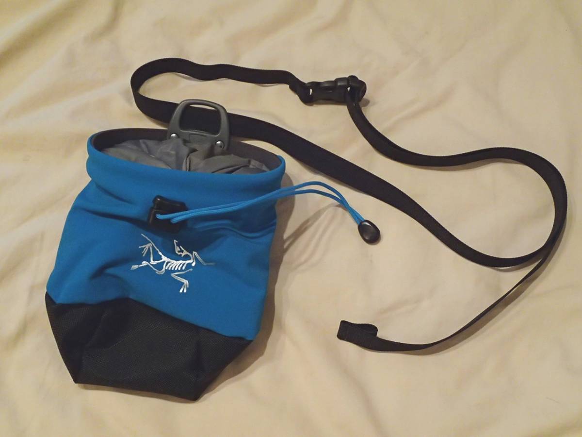 希少カラー】 ARCTERYX アークテリクス C40 チョークバッグ 青 