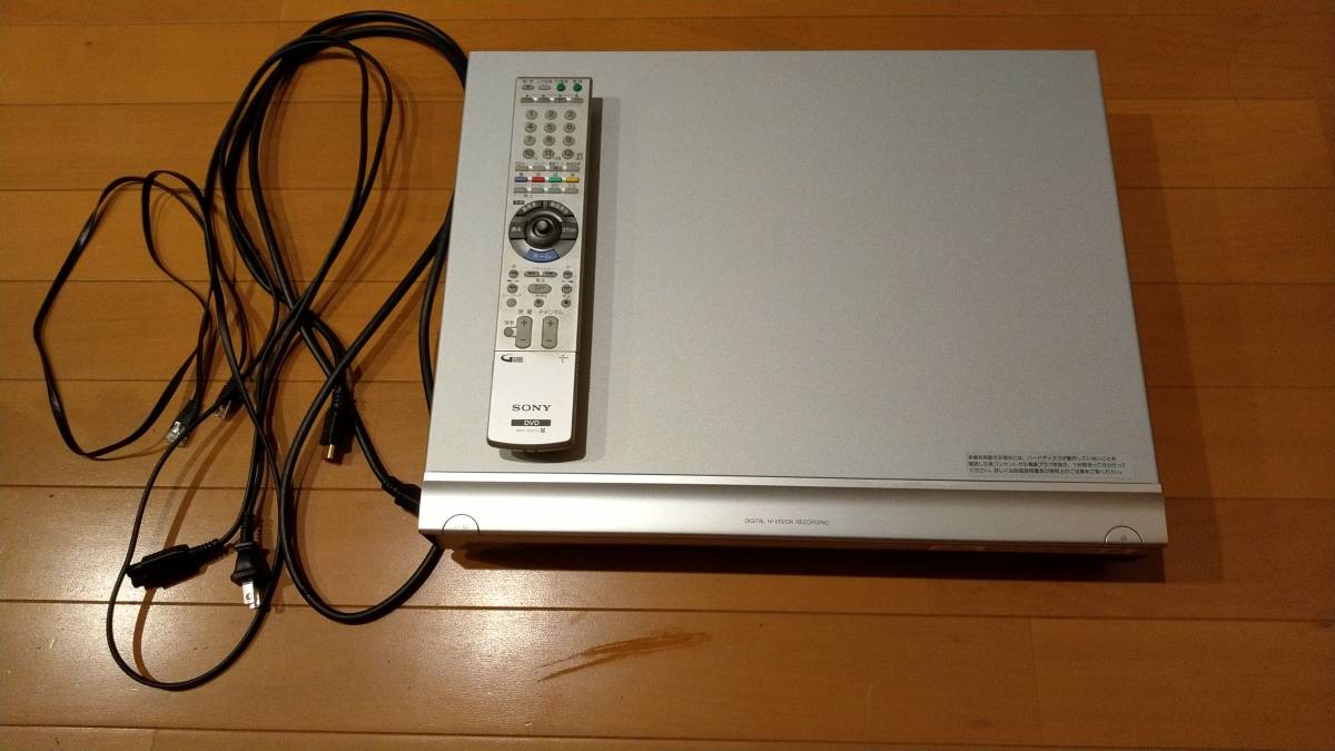☆★ SONY HDD内蔵DVDレコーダー RDZ-D800 スゴ録 容量400G 2007年製 ★☆