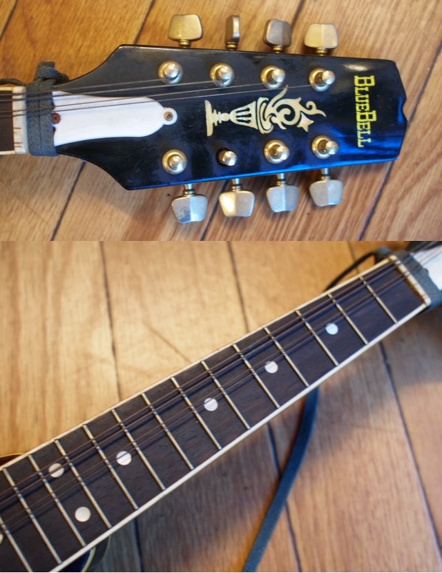 ◇BlueBell 【FM-25】 フラットマンドリン 富士弦 USED品 FUJIGEN