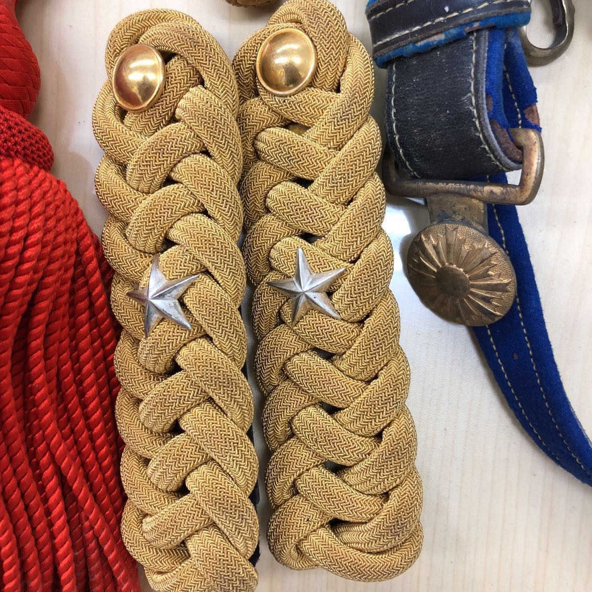 買い出し 旧日本軍 海軍大尉 大礼帽 正肩章 大尉肩章 トランクケース付