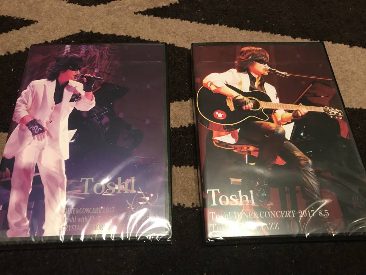 ミュージック Toshl DINE&CONCERT 2017 8.5 ☆ToshI DINE&CONCERT 2017 2017.8.4&2017.8.5 DVD2組セット ☆送料