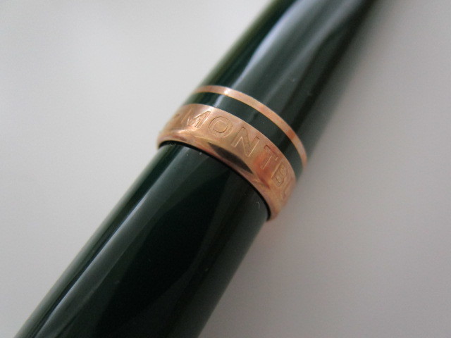 ジェネレーション ボールペン グリーン モンブラン MONTBLANC 金 筆記