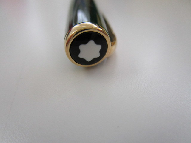 ジェネレーション ボールペン グリーン モンブラン MONTBLANC 金 筆記