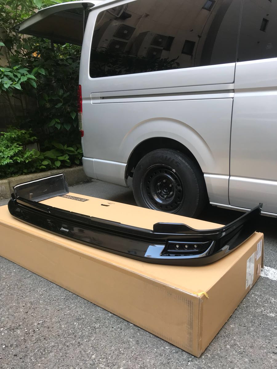 200系 4型 標準 ハイエース モデリスタ VersionⅠ LED デイライト