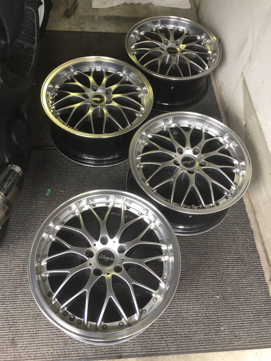 18インチ 18インチ 8jj！ 8JJ pcd100 +48 美品