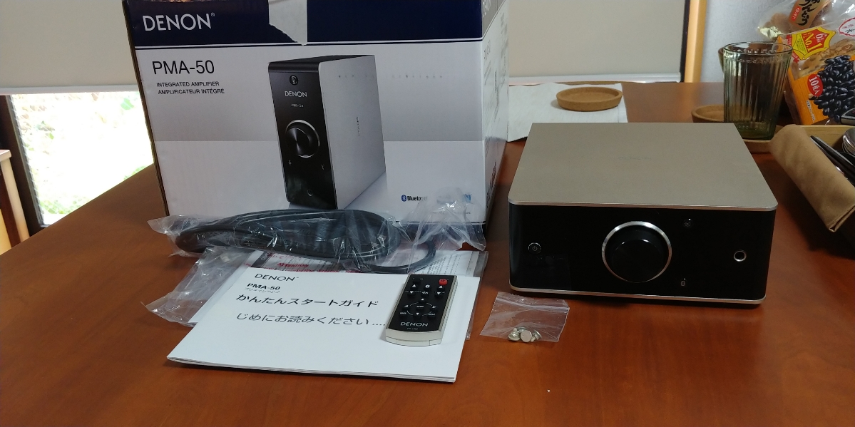 新品，2025 DENON デノン PMA-50 USB-DAC プリメインアンプ(DENON)｜売買されたオークション情報、yahooの商品情報をアーカイブ公開 - オークファン DENON