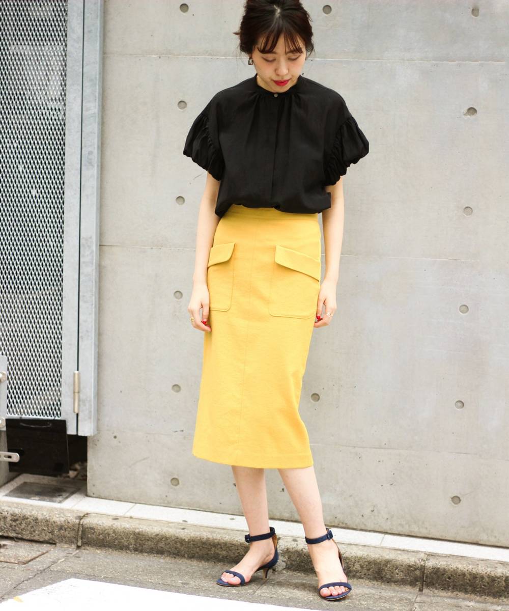 2017 ss spic&span◇美品/昨年大人気完売ロングタイトスカート40