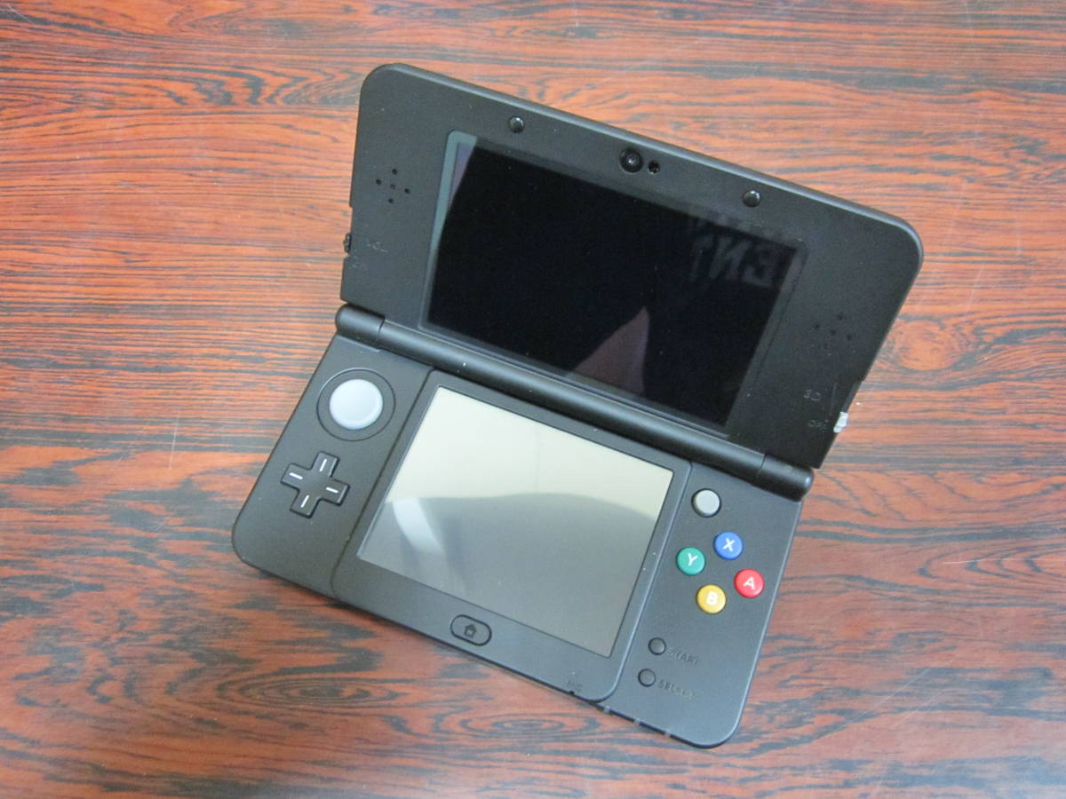 85-A⑤204 ニンテンドー new 3DS ブラック きせかえプレート 内箱欠品 