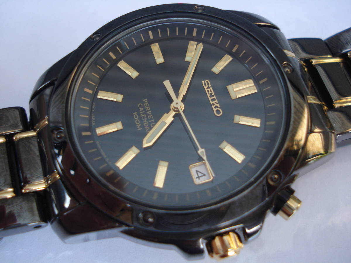 SEIKO パーペチュアルカレンダー セイコー - 100M Yahoo!オークション 