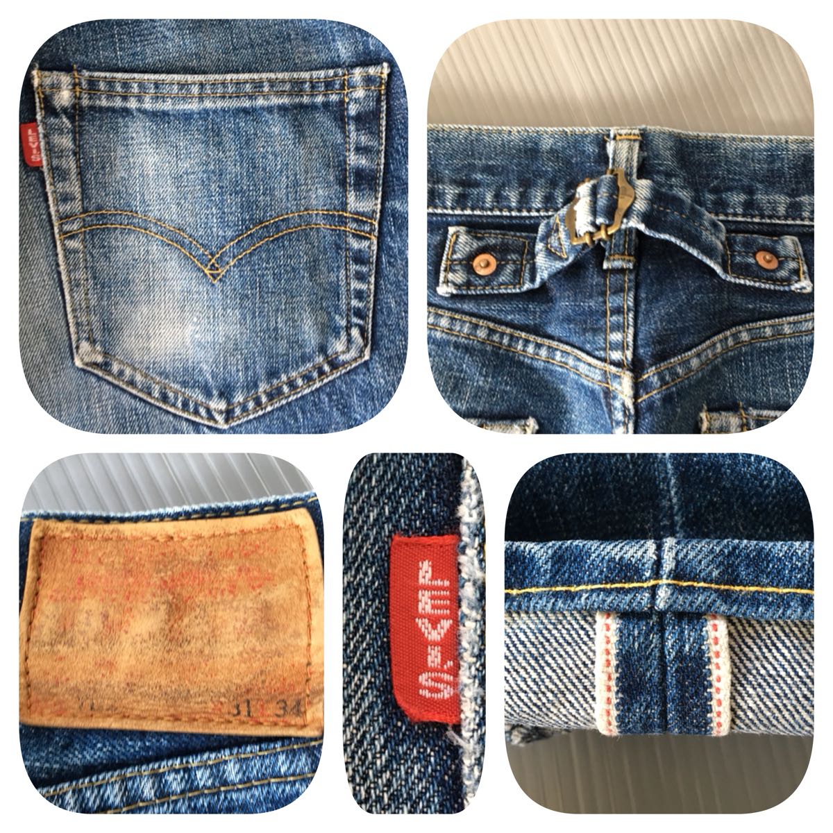 LVC LEVIS リーバイス》激シブ色落ち 30'S ヴィンテージ復刻 702 501XX