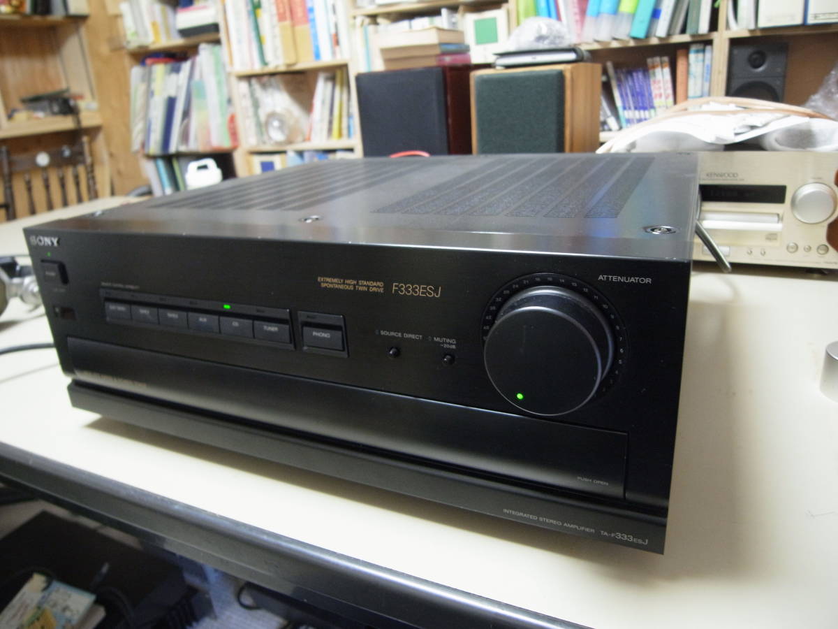 SONY TA-F333ESJ プリメインアンプ 0 素晴らしい音 1円 整備済 ☆美し