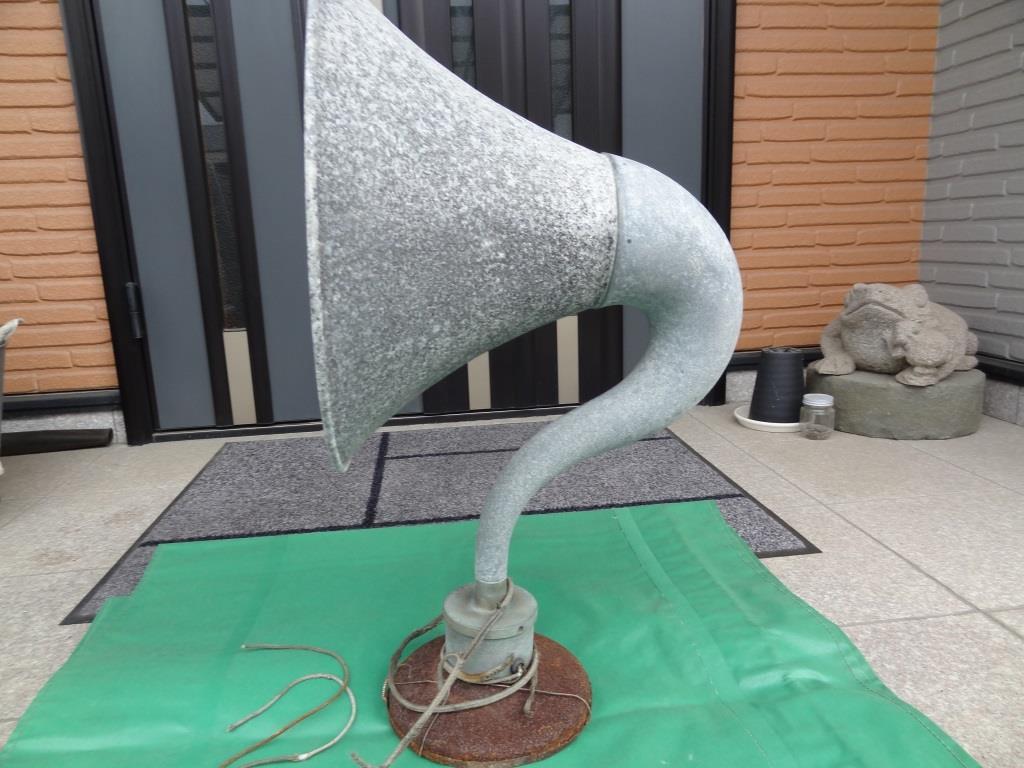 新作入荷，新作 古い真空管ラジオ ラッパホーン ラッパ型スピーカー 大きなラジオホーン(アンティーク)｜売買されたオークション情報、yahooの商品情報をアーカイブ公開 - オークファン アンティーク