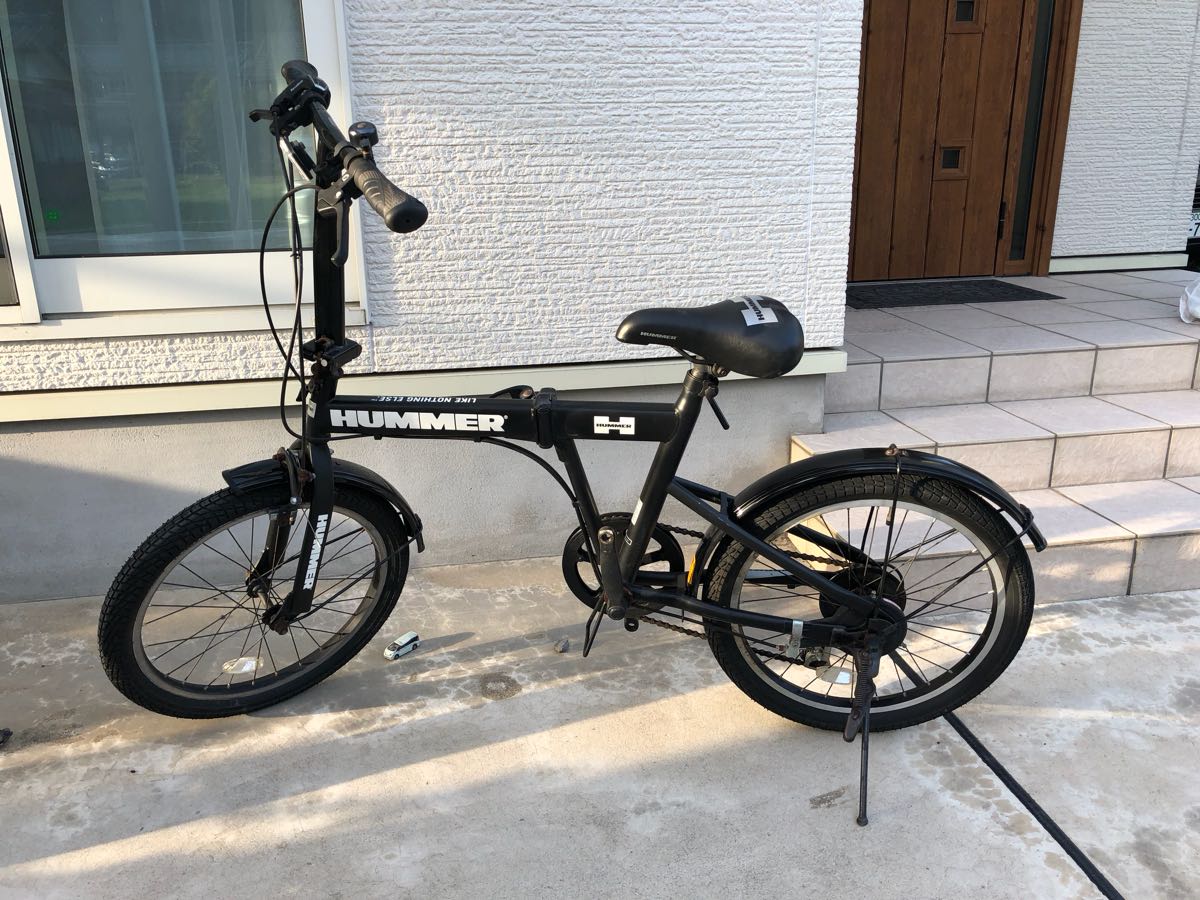 ハマー 折りたたみ 自転車 20インチ 中古 HUMMER20インチ 折りたたみ 