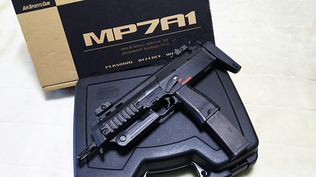 ◎MP7A1 GAS BLOW BACK マガジン2つ付 東京マルイ ガスブローバック
