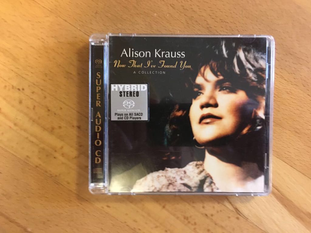 SACD (ハイブリッド盤）Alison Krauss 『Now That I've Found You