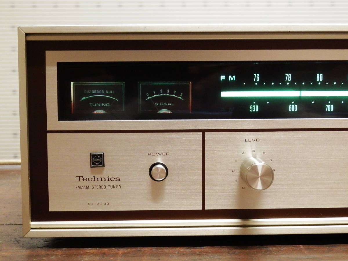 Technics FM⁄AM テクニクス ST-3600 the ステレオチューナー | past