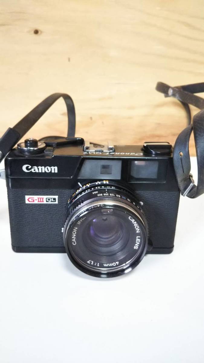CANON キャノン Canonet キャノネット QL17 GⅢ QL レンズ 40mm 1:1.7